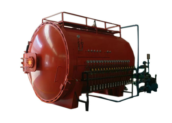 আধা স্বয়ংক্রিয় রাবার হার্ডিং অটোক্লেভ 380V/50Hz খাদ্য প্রক্রিয়াকরণ 10mm 12mm 14mm