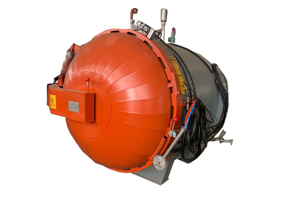 কাস্টমাইজড ছোট কম্পোজিট অটোক্লেভ 380V / 50Hz পাওয়ার এবং জোর করে বায়ুচলাচল সঙ্গে