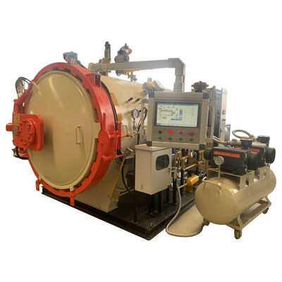 কম্পোজিট প্রোডাক্ট স্পোর্টস গুডস উৎপাদনের জন্য সহজ অপারেশন এবং রক্ষণাবেক্ষণ উচ্চ তাপমাত্রা নিরাময় অটোক্ল্যাভ