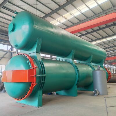 Automatic Release Pressure Inside Tank Rubber Roller Canister Vulcanization Autoclave with Key Engine Components