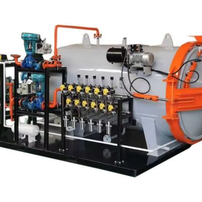 Vacuum Prepreg CE Carbon Fiber Seat Machine High Pressure Composite Autoclave Engine Double-Walled Tank High Temp Large Capacity